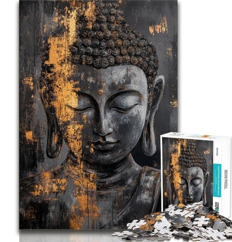 Puzzle für Teenager, 1000 Teile, Buddha-Ölgemälde, Spielzeug, Lernspiele, Stressabbau, tolle Geschenke und Spielzeuge, 75x50cm Puzzle für Teenager, 1000 Teile, Buddha-Ölgemälde, Spielzeug, Lernspiele, Stressabbau, tolle Geschenke und Spielzeuge, 75x50cm von GKJPOXZJ