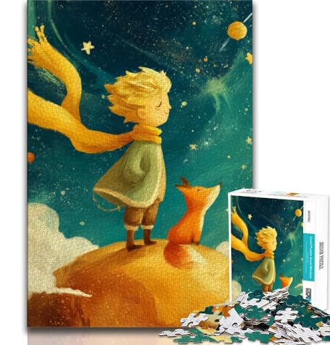 Puzzle für Teenager, 1000 Teile, Der Kleine Prinz, Herausforderndes Spiel und Familienspiel, Geburtstagsgeschenk, Geschenke, Wandkunst, 75x50cm Puzzle für Teenager, 1000 Teile, Der Kleine Prinz, Herausforderndes Spiel und Familienspiel, Geburtstagsgeschenk, Geschenke, Wandkunst, 75x50cm von GKJPOXZJ