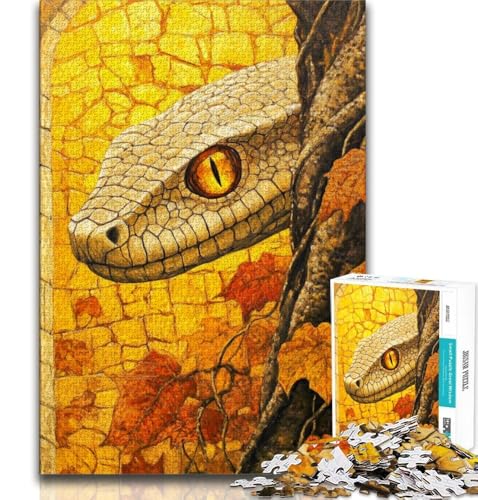 Puzzle für Teenager, 1000 Teile, Fantasie-Schlange, Spielzeug, Lernspiele, Stressabbau, tolle Geschenke und Spielzeuge, 38x26cm von GKJPOXZJ