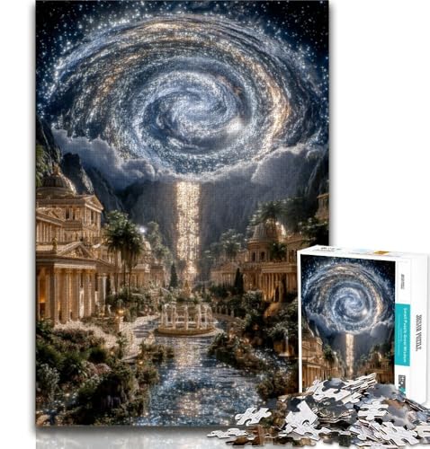 Puzzle für Teenager, 1000 Teile, Fantasielandschaft, Spielzeug, Lernspiele, Stressabbau, tolle Geschenke und Spielzeuge, 75x50cm von GKJPOXZJ