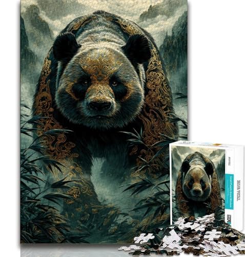 Puzzle für Teenager, 1000 Teile, Fantasy-Panda, Spielzeug, Lernspiele, Stressabbau, tolle Geschenke und Spielzeuge, 75x50cm Puzzle für Teenager, 1000 Teile, Fantasy-Panda, Spielzeug, Lernspiele, Stressabbau, tolle Geschenke und Spielzeuge, 75x50cm von GKJPOXZJ