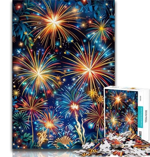 Puzzle für Teenager, 1000 Teile, Feuerwerk, Spielzeug, Lernspiele, Stressabbau, tolle Geschenke und Spielzeuge, 75x50cm von GKJPOXZJ