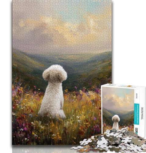 Puzzle für Teenager, 1000 Teile, Hunde-Ölgemälde, Spielzeug, Lernspiele, Stressabbau, tolle Geschenke und Spielzeuge, 75x50cm Puzzle für Teenager, 1000 Teile, Hunde-Ölgemälde, Spielzeug, Lernspiele, Stressabbau, tolle Geschenke und Spielzeuge, 75x50cm von GKJPOXZJ