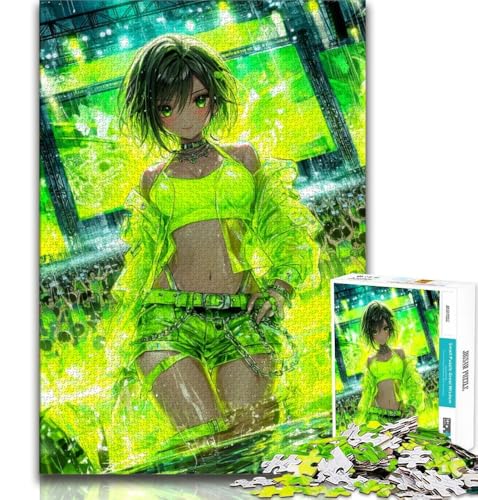 Puzzle für Teenager, 1000 Teile, Japanisches Anime-Mädchen, dekomprimierendes intellektuelles Lernspielzeug, Lernspiel zum Geburtstag, Weihnachten, 38x26cm Puzzle für Teenager, 1000 Teile, Japanisches Anime-Mädchen, dekomprimierendes intellektuelles Lernspielzeug, Lernspiel zum Geburtstag, Weihnachten, 38x26cm von GKJPOXZJ