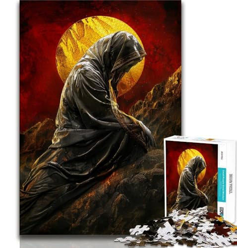 Puzzle für Teenager, 1000 Teile, Jungfrau Maria, Lernspiele, Heimdekoration, Lernspiel für Geburtstag, Weihnachten, 75x50cm von GKJPOXZJ