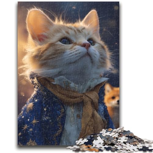 Puzzle für Teenager, 1000 Teile, Katzenpuzzle Der kleine Prinz, lehrreich ganze Familie (26x38cm) von GKJPOXZJ