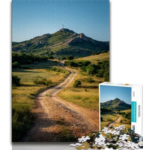 Puzzle für Teenager, 1000 Teile, Kreuz, anspruchsvolles Spiel und Familienspiel, Geburtstagsgeschenk, Geschenke, Wandkunst, 75x50cm von GKJPOXZJ