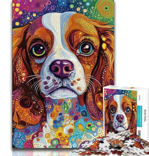 Puzzle für Teenager, 1000 Teile, Puzzle, Kunsthund, Spielzeug, Lernspiele, Stressabbau, tolle Geschenke und Spielzeuge, 38x26cm von GKJPOXZJ