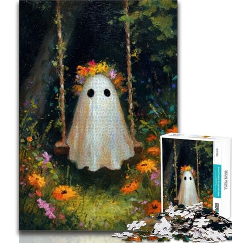 Puzzle für Teenager, 1000 Teile, Seele auf der Schaukel, hilft dem Gehirn, süchtig machendes Spielzeug zu trainieren, um Geduld zu fördern, perfekte Dekoration, 75x50cm von GKJPOXZJ
