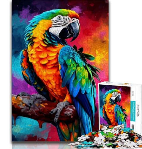 Puzzle für Teenager, 1000 Teile, Tiere, Vögel, Papageien, Familienunterhaltungsspielzeug, ganze Familie, 38x26cm Puzzle für Teenager, 1000 Teile, Tiere, Vögel, Papageien, Familienunterhaltungsspielzeug, ganze Familie, 38x26cm von GKJPOXZJ