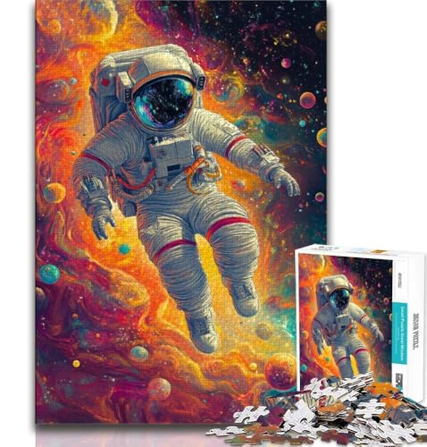 Puzzle für Teenager, 1000 Teile, Weltraumastronaut, anspruchsvolles Spiel und Familienspiel, Geburtstagsgeschenk, Geschenke, Wandkunst, 38x26cm Puzzle für Teenager, 1000 Teile, Weltraumastronaut, anspruchsvolles Spiel und Familienspiel, Geburtstagsgeschenk, Geschenke, Wandkunst, 38x26cm von GKJPOXZJ