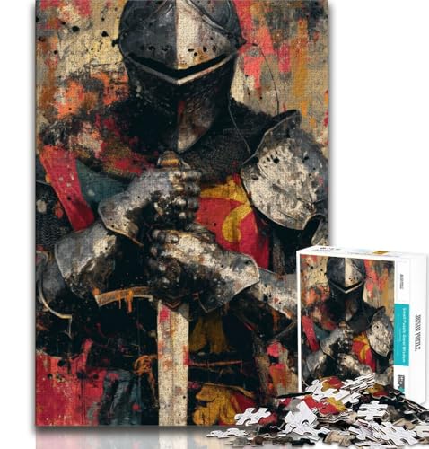Puzzle für Teenager, 1000 Teile, mittelalterliche Ritter, Spielzeug, Lernspiele, Stressabbau, tolle Geschenke und Spielzeuge, 75x50cm Puzzle für Teenager, 1000 Teile, mittelalterliche Ritter, Spielzeug, Lernspiele, Stressabbau, tolle Geschenke und Spielzeuge, 75x50cm von GKJPOXZJ