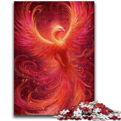 Puzzle für Teenager, 1000-teiliges Magic Phoenix-Puzzle für Erwachsene, ganze Familie ab 14 Jahren (50x75cm) von GKJPOXZJ