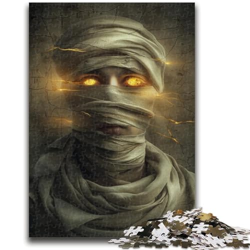 Puzzle für Teenager, 1000-teiliges Mumien-Zombie-Puzzle für Erwachsene, ganze Familie ab 14 Jahren (50x75cm) von GKJPOXZJ