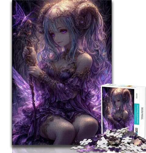Puzzle für Teenager, Anime-Mädchen, Lernspielzeug, Familienspiele, Lernspiel zum Geburtstag, Weihnachten, 75x50cm Puzzle für Teenager, Anime-Mädchen, Lernspielzeug, Familienspiele, Lernspiel zum Geburtstag, Weihnachten, 75x50cm von GKJPOXZJ