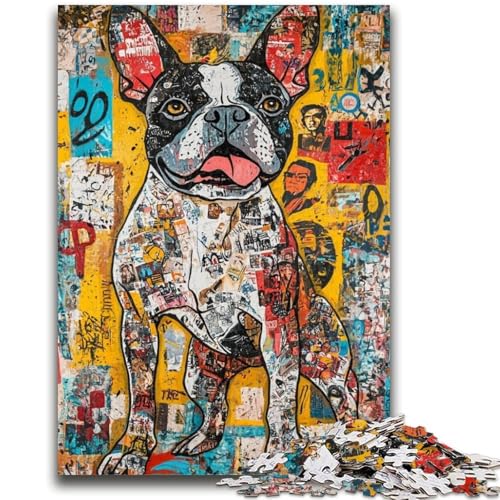 Puzzle für Teenager, Boxerhund, 1000 Teile, anspruchsvolles Spiel, ganze Familie (75x50cm) von GKJPOXZJ