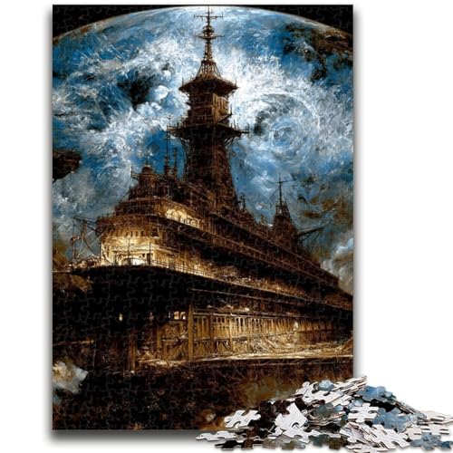 Puzzle für Teenager, Fantasielandschaft, 1000 Teile, anspruchsvolles Spiel, ganze Familie (38x26cm) von GKJPOXZJ