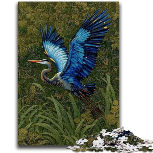 Puzzle für Teenager, Reiher, 1000 Teile, anspruchsvolles Spiel, ganze Familie (38x26cm) von GKJPOXZJ