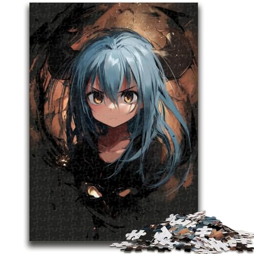 Puzzle mit 1000 Teilen für Erwachsene, Anime-Dämonenmädchen, 1000-teiliges Puzzle, lustige Spiele, jedes Teil ist einzigartig – anspruchsvolles, unterhaltsames Familienspiel (38x26cm) von GKJPOXZJ