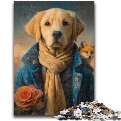 Puzzles für Erwachsene, der kleine Prinz, Hundepuzzles für Teenager, lehrreich ganze Familie (75x50cm) von GKJPOXZJ