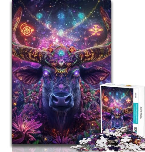 Puzzles für Erwachsene und Jugendliche, Puzzle „Stiergöttin“, anspruchsvolles Spiel, ganze Familie, 38x26cm Puzzles für Erwachsene und Jugendliche, Puzzle „Stiergöttin“, anspruchsvolles Spiel, ganze Familie, 38x26cm von GKJPOXZJ