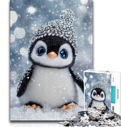 Puzzles für Erwachsene und Jugendliche, Puzzle Baby-Pinguin, anspruchsvolles Spiel, ganze Familie, 38x26cm von GKJPOXZJ
