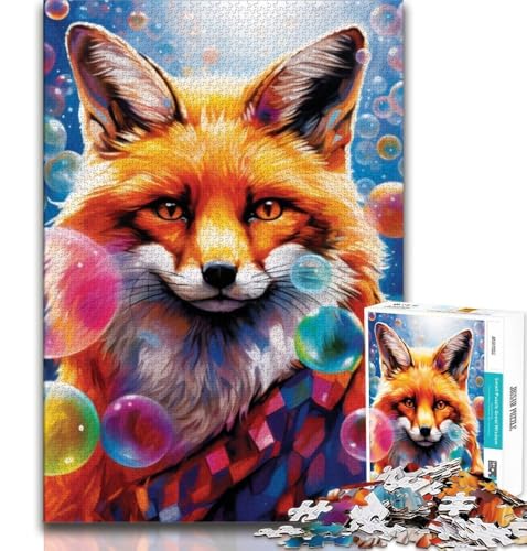 Puzzles für Erwachsene und Jugendliche, Puzzle mit Tierfüchsen, anspruchsvolles Spiel, ganze Familie, 75x50cm Puzzles für Erwachsene und Jugendliche, Puzzle mit Tierfüchsen, anspruchsvolles Spiel, ganze Familie, 75x50cm von GKJPOXZJ