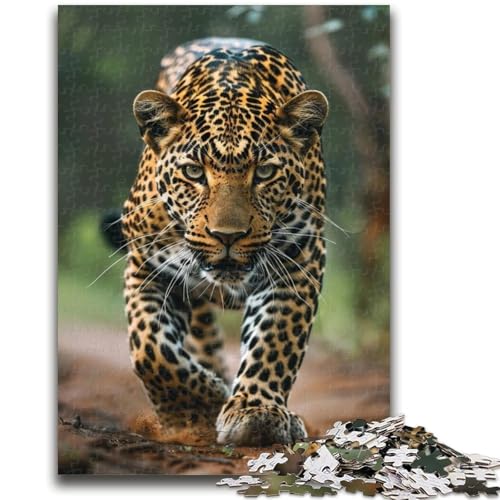 Puzzles für Erwachsene und Jugendliche Geparden-Puzzles für Erwachsene mit passendem Poster und Quizblatt für Kinder ab 14 Jahren (26x38cm) von GKJPOXZJ