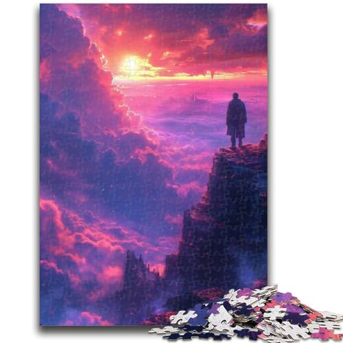 Puzzles für Erwachsene und Jugendliche Traumlandschafts-Puzzles für Erwachsene, mit passendem Poster und Quizblatt für Kinder ab 14 Jahren (75x50cm) von GKJPOXZJ