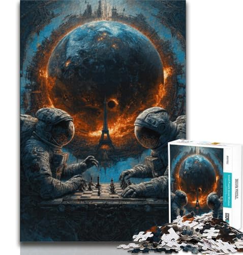 Puzzles für Erwachsene und Teenager, Astronauten-Kunst, anspruchsvolles Spiel und Lernspiel für die ganze Familie zum Geburtstag, Weihnachten, 38x26cm Puzzles für Erwachsene und Teenager, Astronauten-Kunst, anspruchsvolles Spiel und Lernspiel für die ganze Familie zum Geburtstag, Weihnachten, 38x26cm von GKJPOXZJ