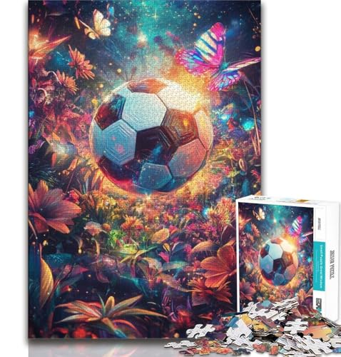 Puzzles für Erwachsene und Teenager, Puzzle „Weltraumfußball“, anspruchsvolles Spiel und Lernspiel für die ganze Familie zum Geburtstag, Weihnachten, 38x26cm Puzzles für Erwachsene und Teenager, Puzzle „Weltraumfußball“, anspruchsvolles Spiel und Lernspiel für die ganze Familie zum Geburtstag, Weihnachten, 38x26cm von GKJPOXZJ