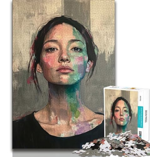 Puzzles für Erwachsene und Teenager, Puzzle-Mädchen, anspruchsvolles Spiel, ganze Familie, 38x26cm Puzzles für Erwachsene und Teenager, Puzzle-Mädchen, anspruchsvolles Spiel, ganze Familie, 38x26cm von GKJPOXZJ