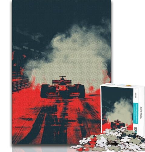 Puzzles für Teenager, Formel-Rennen, Lernspielzeug, Spaß bei Aktivitäten zu Hause, Geburtstagsgeschenk, Reisegeschenke, 38x26cm Puzzles für Teenager, Formel-Rennen, Lernspielzeug, Spaß bei Aktivitäten zu Hause, Geburtstagsgeschenk, Reisegeschenke, 38x26cm von GKJPOXZJ