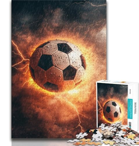 Puzzles für Teenager, Fußballsport, Lernspielzeug, Familienspiele, Lernspiel für Geburtstag, Weihnachten, 75x50cm Puzzles für Teenager, Fußballsport, Lernspielzeug, Familienspiele, Lernspiel für Geburtstag, Weihnachten, 75x50cm von GKJPOXZJ