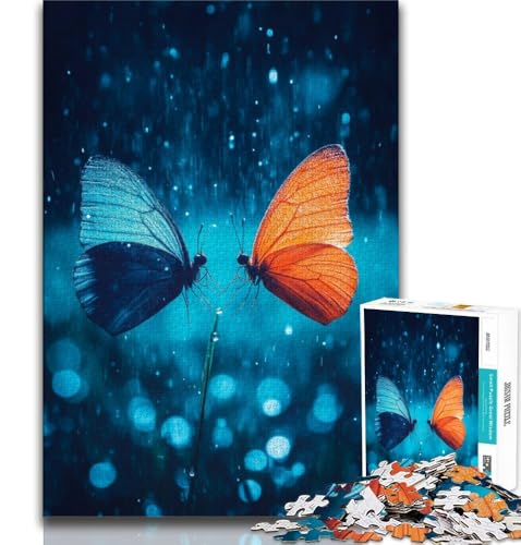 Schmetterlings-Puzzle mit 1000 Teilen für Erwachsene und Jugendliche, anspruchsvolles Spiel, ganze Familie, 38x26cm Schmetterlings-Puzzle mit 1000 Teilen für Erwachsene und Jugendliche, anspruchsvolles Spiel, ganze Familie, 38x26cm von GKJPOXZJ