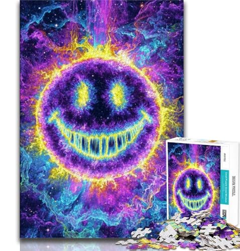 Smiley-Puzzle für Erwachsene, 1000 Teile, anspruchsvolles Spiel und Familienspiel, Wanddekoration, einzigartige Geburtstags, 38x26cm Smiley-Puzzle für Erwachsene, 1000 Teile, anspruchsvolles Spiel und Familienspiel, Wanddekoration, einzigartige Geburtstags, 38x26cm von GKJPOXZJ