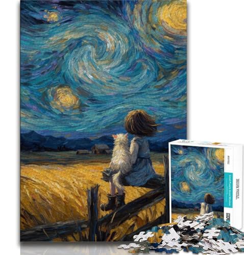 Sternenhimmel-Puzzle mit 1000 Teilen für Erwachsene und Jugendliche, anspruchsvolles Spiel, Geschenke für die ganze Familie, 75x50cm Sternenhimmel-Puzzle mit 1000 Teilen für Erwachsene und Jugendliche, anspruchsvolles Spiel, Geschenke für die ganze Familie, 75x50cm von GKJPOXZJ