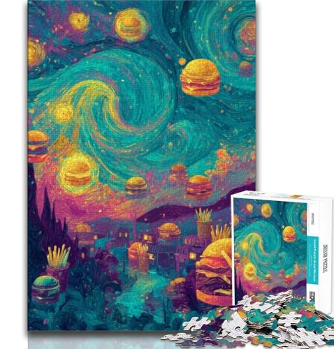 Van Gogh Art 1000-teiliges Puzzle für Erwachsene und Jugendliche, Lernspiele, Wanddekoration, einzigartige Geburtstags, 38x26cm Van Gogh Art 1000-teiliges Puzzle für Erwachsene und Jugendliche, Lernspiele, Wanddekoration, einzigartige Geburtstags, 38x26cm von GKJPOXZJ