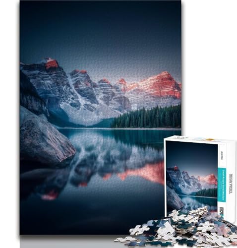 Wunderschöne Berge und Seen, 1000-teiliges Puzzle für Erwachsene und Jugendliche, Spielzeug, Lernspiele, stressabbauende Wanddekoration, 38x26cm Wunderschöne Berge und Seen, 1000-teiliges Puzzle für Erwachsene und Jugendliche, Spielzeug, Lernspiele, stressabbauende Wanddekoration, 38x26cm von GKJPOXZJ