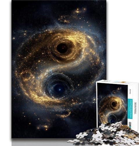 Yin- und Yang-Puzzle für Teenager, 1000 Teile, anspruchsvolles Spiel, Geschenke für die ganze Familie, 38x26cm Yin- und Yang-Puzzle für Teenager, 1000 Teile, anspruchsvolles Spiel, Geschenke für die ganze Familie, 38x26cm von GKJPOXZJ