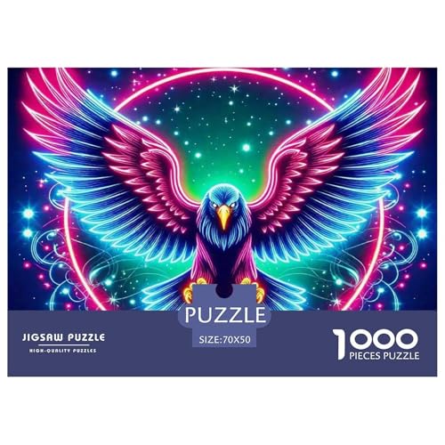 Adler 1000 Teilen Puzzle Für Erwachsene Und Kinder Ab 12 Jahren Herausforderndes Geschicklichkeitsspiel Für Die Ganze Familie Familienspiel Geschenk Für Liebhaber Oder Freunde 70x50cm/1000pcs Adler 1000 Teilen Puzzle Für Erwachsene Und Kinder Ab 12 Jahren Herausforderndes Geschicklichkeitsspiel Für Die Ganze Familie Familienspiel Geschenk Für Liebhaber Oder Freunde 70x50cm/1000pcs von GKWEQPQWK