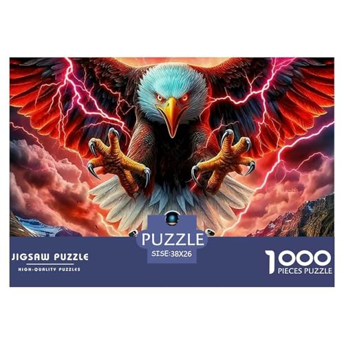 Adler 1000 Teilen Puzzle Für Erwachsene Und Kinder Ab 12 Jahren Kreative Unterhaltung Spaß Klassisches Geschicklichkeitsspiel Für Die Ganze Familie Perfekt Für Spieleabende Geschenk Für Liebhaber Ode von GKWEQPQWK