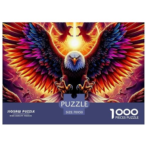 Adler 1000 Teilen Puzzle Für Erwachsene Und Kinder Ab 12 Jahren Kreative Unterhaltung Spaß Klassisches Geschicklichkeitsspiel Für Die Ganze Familie Perfekt Für Spieleabende Geschenk Für Liebhaber Ode von GKWEQPQWK