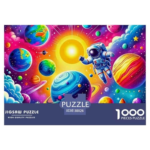 Astronaut 1000 Teilen Puzzle Für Erwachsene Und Kinder Ab 12 Jahren Herausforderndes Geschicklichkeitsspiel Für Die Ganze Familie Familienspiel Geschenk Für Liebhaber Oder Freunde 38x26cm/1000pcs Astronaut 1000 Teilen Puzzle Für Erwachsene Und Kinder Ab 12 Jahren Herausforderndes Geschicklichkeitsspiel Für Die Ganze Familie Familienspiel Geschenk Für Liebhaber Oder Freunde 38x26cm/1000pcs von GKWEQPQWK