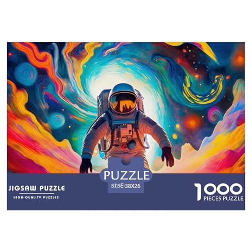 Astronaut 1000 Teilen Puzzle Für Erwachsene Und Kinder Ab 12 Jahren Herausforderndes Premium Quality Familienspiel Geschenk Für Liebhaber Oder Freunde 38x26cm/1000pcs Astronaut 1000 Teilen Puzzle Für Erwachsene Und Kinder Ab 12 Jahren Herausforderndes Premium Quality Familienspiel Geschenk Für Liebhaber Oder Freunde 38x26cm/1000pcs von GKWEQPQWK