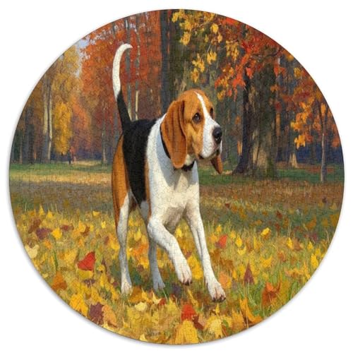 BAdler 1000 Teile Circular Puzzles Erwachsene Und Kinder, Schwieriges Großes Pädagogisches Stressfreisetzung Spielzeug Geschenke Für Mama, 1000pcs (67.5x67.5cm) von GKWEQPQWK