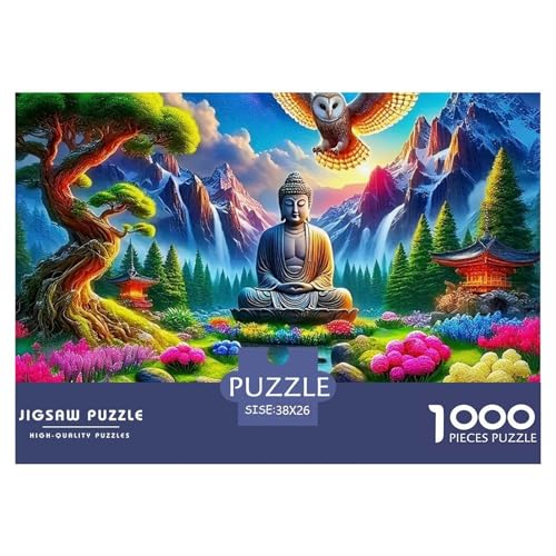 Buddha-Statue 1000 Teile Puzzle Für Erwachsene Und Kinder Ab 12 Jahren Herausforderndes Geschicklichkeitsspiel Für Die Ganze Familie Familienspiel Geschenk Für Liebhaber Oder Freunde 38x26cm/1000pcs Buddha-Statue 1000 Teile Puzzle Für Erwachsene Und Kinder Ab 12 Jahren Herausforderndes Geschicklichkeitsspiel Für Die Ganze Familie Familienspiel Geschenk Für Liebhaber Oder Freunde 38x26cm/1000pcs von GKWEQPQWK