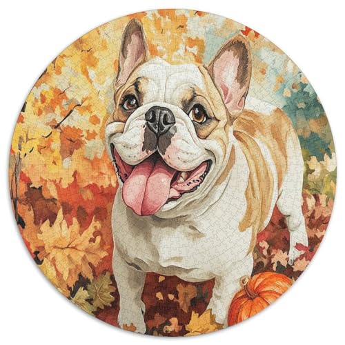 BullHunds 1000 Teile Circular Puzzles Erwachsene Und Kinder, Schwer, Verringerter Druck Stressfreisetzung Spielzeug Geschenke Für Mama, 1000pcs (67.5x67.5cm) von GKWEQPQWK