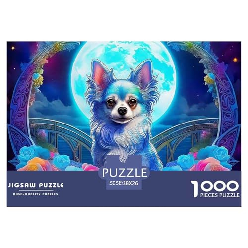 Chihuahua 1000 Teile Puzzle Für Erwachsene Und Kinder Ab 12 Jahren Herausforderndes Premium Quality Perfekt Für Spieleabende Geschenk Für Liebhaber Oder Freunde 38x26cm/1000pcs Chihuahua 1000 Teile Puzzle Für Erwachsene Und Kinder Ab 12 Jahren Herausforderndes Premium Quality Perfekt Für Spieleabende Geschenk Für Liebhaber Oder Freunde 38x26cm/1000pcs von GKWEQPQWK