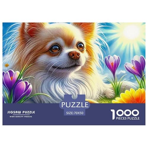 Chihuahua 1000 Teile Puzzle Für Erwachsene Und Kinder Ab 12 Jahren Kreative Unterhaltung Spaß Klassisches Geschicklichkeitsspiel Für Die Ganze Familie Familienspiel Geschenk Für Liebhaber Oder Freund Chihuahua 1000 Teile Puzzle Für Erwachsene Und Kinder Ab 12 Jahren Kreative Unterhaltung Spaß Klassisches Geschicklichkeitsspiel Für Die Ganze Familie Familienspiel Geschenk Für Liebhaber Oder Freund von GKWEQPQWK